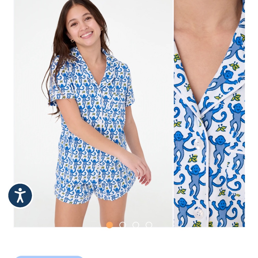 Roller rabbit pjs !! pretty worn but feel new